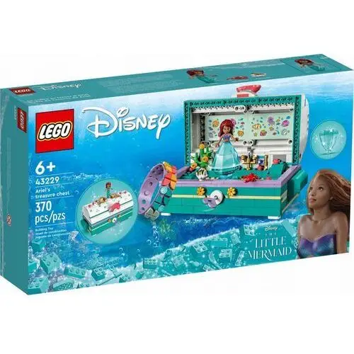 Lego 43229 Disney Skrzynia ze skarbami Arielki