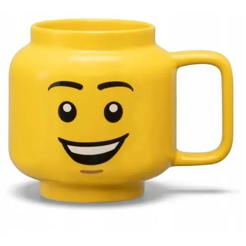 Lego Chłopiec Z Uśmiechem Kubek Ceramiczny Mała Głowa