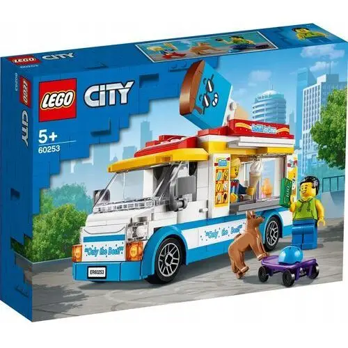 Lego City 60253 Food Truck Lody Deskorolka Pies 5+