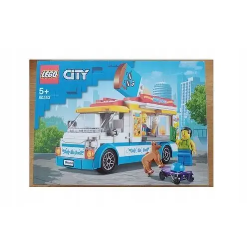 Lego city 60253 Furgonetka lodami deskorolka auto