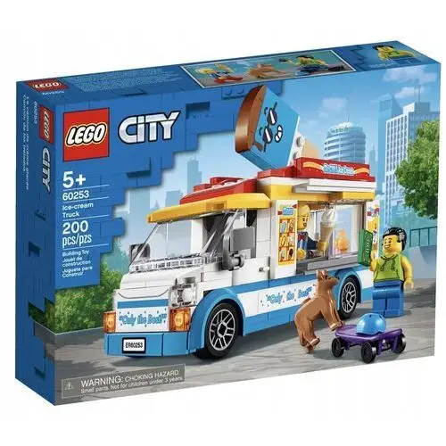 Lego City 60253 Furgonetka Z Lodami Deskorolka
