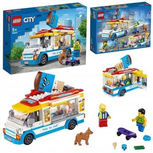 Lego City 60253 Furgonetka z lodami i deskorolką