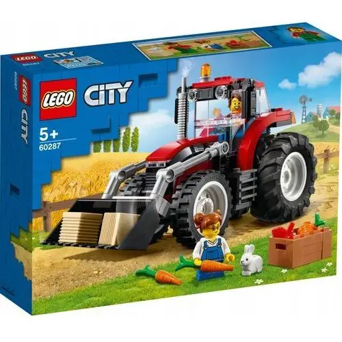Lego City 60287 Traktor Łyżka Ciągnik Rolniczy Klocki 5+