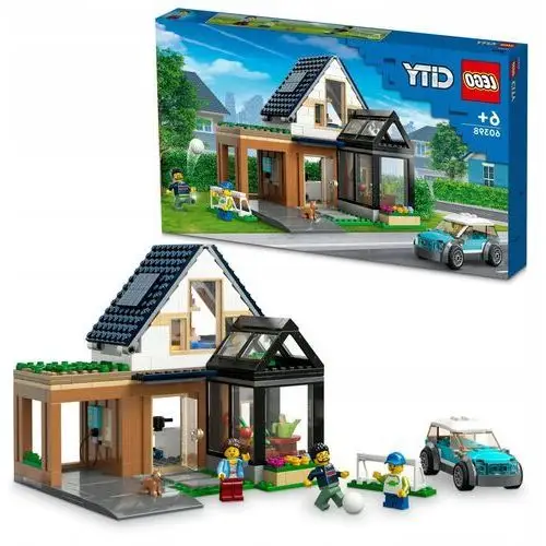 Lego City 60398 Klocki Domek Rodzinny I Samochód Elektryczny