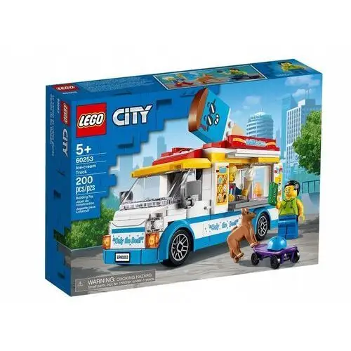 Lego City Furgonetka z lodami i deskorolką 60253