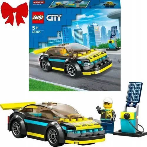 Lego city klocki samochód elektryczny sportowy dzieci 5 lat 60383 Zestaw
