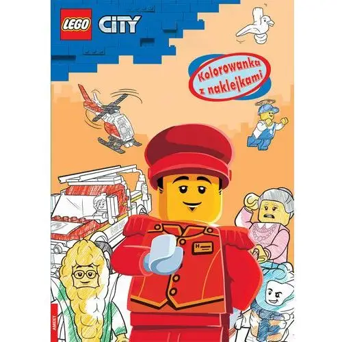 LEGO City. Kolorowanka z naklejkami