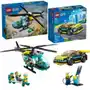 Lego City samochód elektryczny sportowy 60383 Helikopter ratunkowy 60405 Sklep