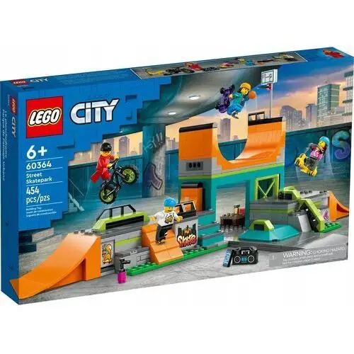 Lego City Uliczny Skatepark 60364 Deskorolka Bmx Hulajnoga Rolki Rower