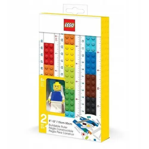 Lego Classic 52558 Linijka z klocków Lego do zbudowania i Minifigurka