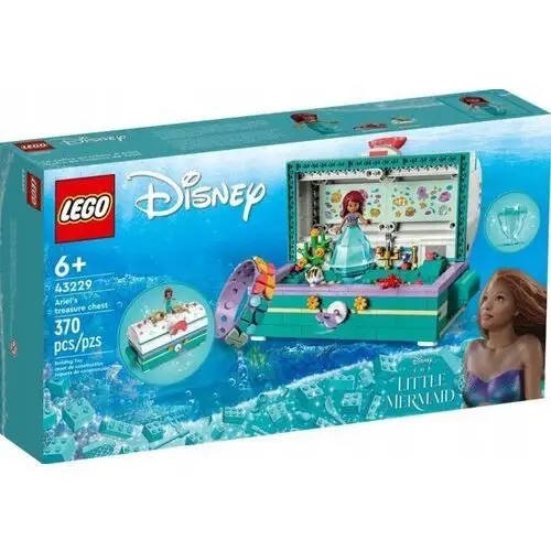 Lego Disney Princess Skrzynia Ze Skarbami Arielki (43229) [klocki]