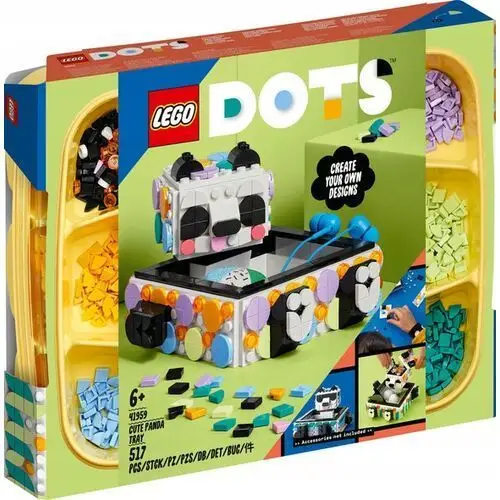 Lego Dots 41959 - Pojemnik z uroczą pandą