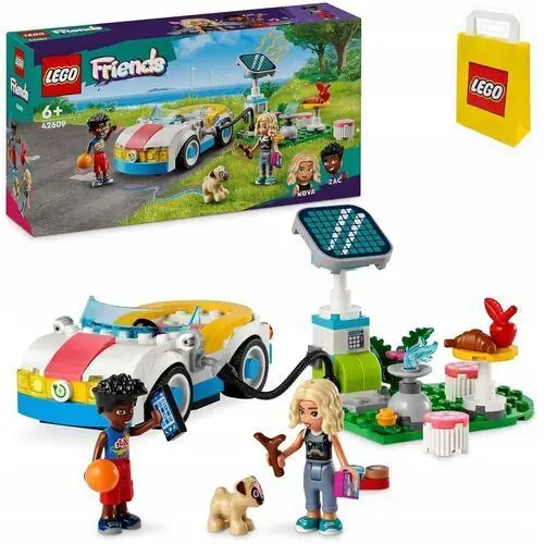 Lego Frends 42609 Samochód Elektryczny I Stacja Ładująca Auto Elektryczne