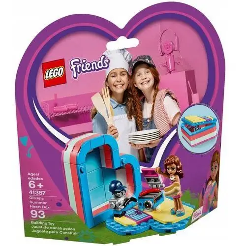 Lego Friends 41387 Pudełko Przyjaźni Olivii Serce