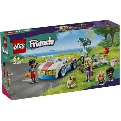 Lego Friends 42609 Samochód elektryczny i stacj