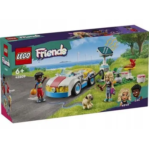 Lego Friends 42609 Samochód elektryczny i stacja