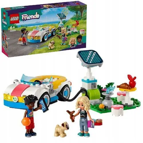 Lego Friends 42609 Samochód elektryczny i stacja ładowania