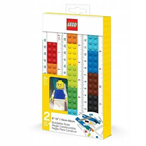 Lego Gadżet Linijka z klocków Lego z figurką 52558