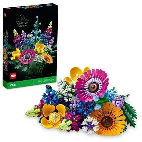 Lego Icons 10313 Bukiet Z Polnych Kwiatów Ozdoba Na Stół
