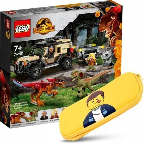 Lego Jurassic World 76951 Transport pyroraptora Piórnik szkolny