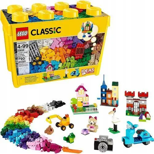 Lego Klocki 10698 Duże Pudełko Duży Zestaw Klocków 790 El Zestaw XXL