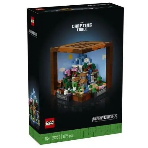 Lego klocki minecraft 21265 stół warsztatowy