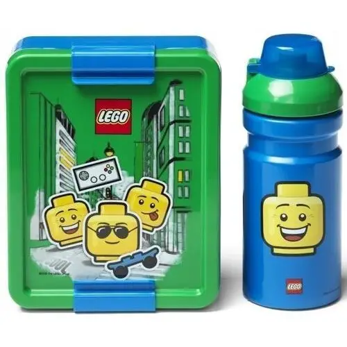 Lego Lunch Set Chłopiec Boy Box Bidon