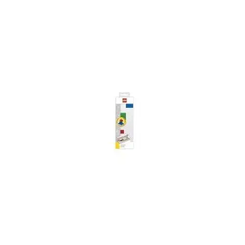 Piórnik z kolorowymi płytkami i minifigurką LEGO