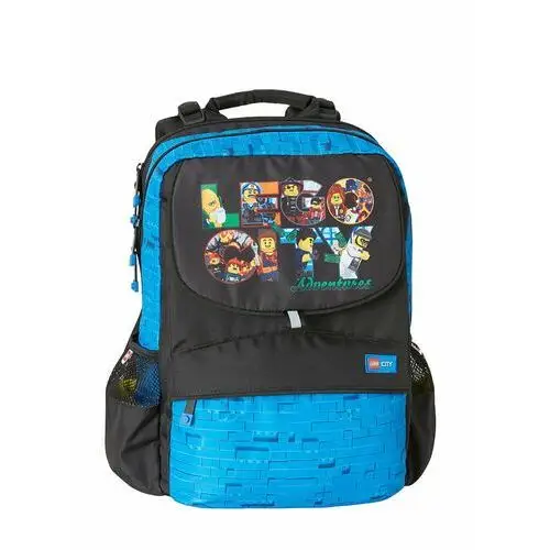 Plecak szkolny dla chłopca i dziewczynki czarny Lego