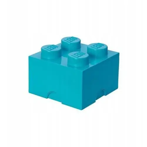 Lego Pojemnik 25CM KLOCEK4 Pudełko Lazurowy