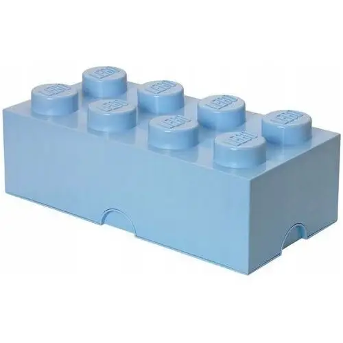 Lego Pojemnik Klocek 8 Pudełko Błękitny Duży