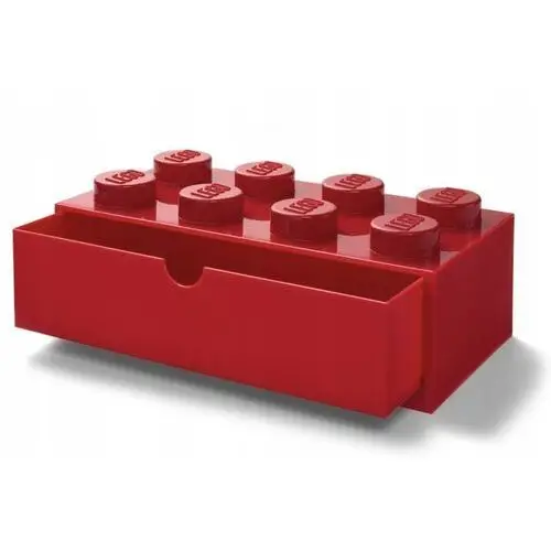 Lego Pojemnik Klocek 8 Szuflada Czerwony Na Biurko