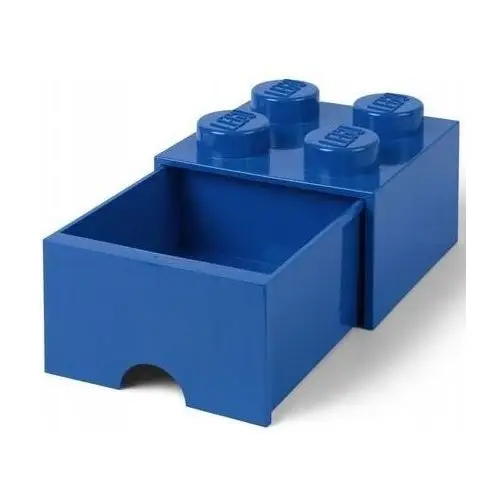 Lego Pojemnik Z Szufladą Klocek 4 Pudełko Niebiesk
