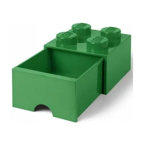 Lego Pojemnik Z Szufladą Klocek 4 Pudełko Zielony