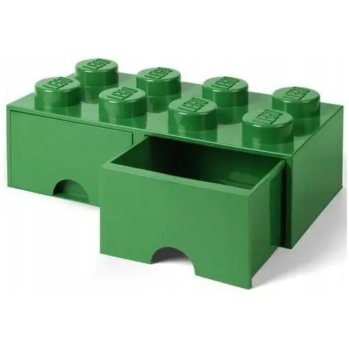 Lego Pojemnik Z Szufladami Klocek 8 Pudełko Zielon