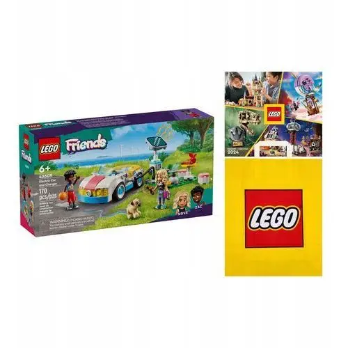 Lego Samochód elektryczny i stacja ładowania (42609) +Torba +Katalog 2024