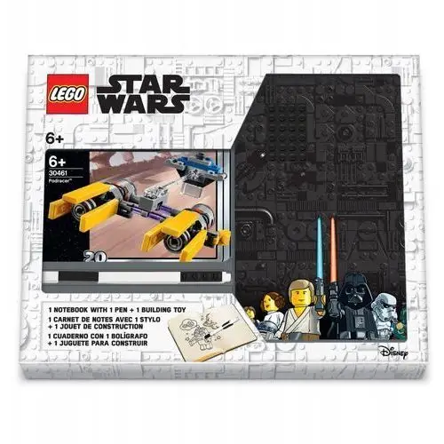 Lego Star Wars 52527 Notes Lego Podracer zestaw klocków, płytką i długopis