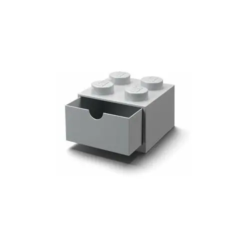 Lego® Szara skrzynka na biurko z szufladą brick