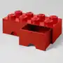 Lego Szuflada Klocek 8 Pojemnik Czerwony Sklep