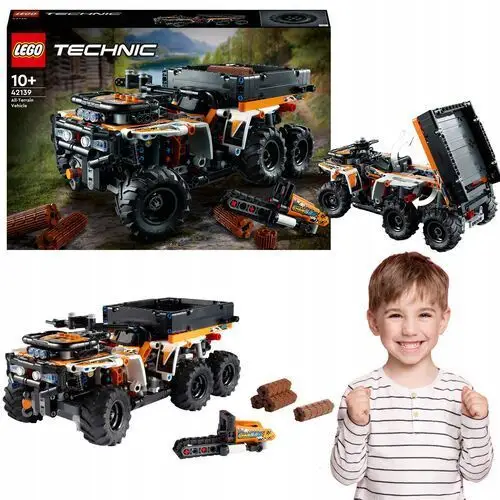 Lego Technic Pojazd Terenowy Z Wywrotką Skrzynia Biegów Piła Do Drewna 2W1