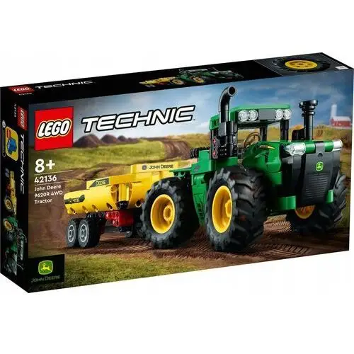 Lego Traktor John Deere Ciągnik Samochód Traktorek