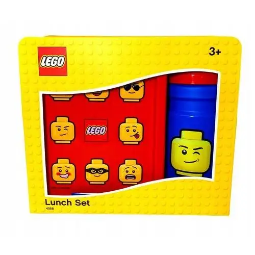 LegoLunch Set Śniadaniówka i Bidon