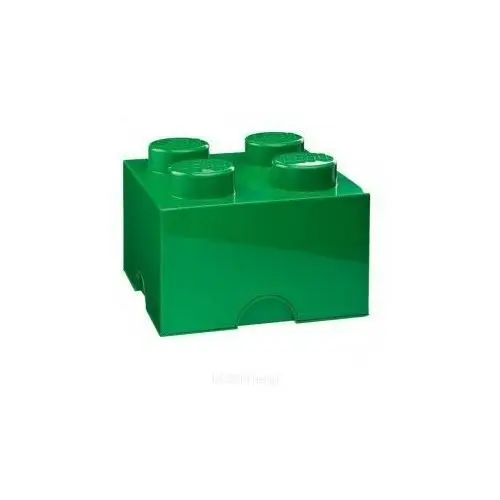LegoPojemnik 4 ciemnozielony