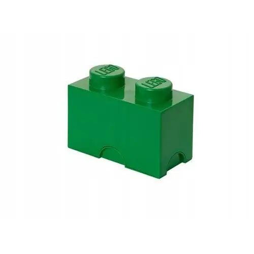 LegoPojemnik na klocki 2x1 ciemnozielon