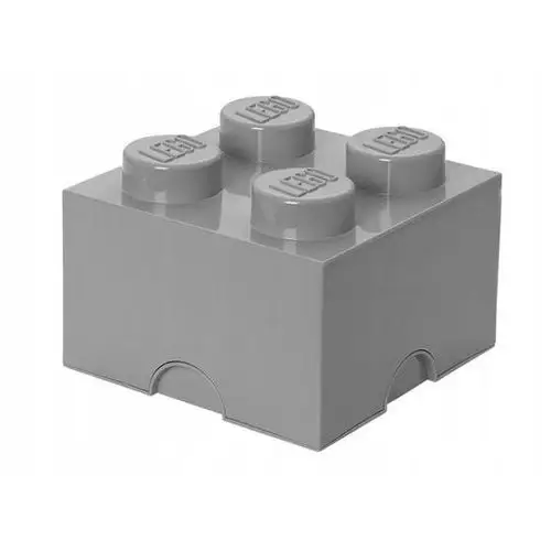 LegoPojemnik na klocki 2x2 szary