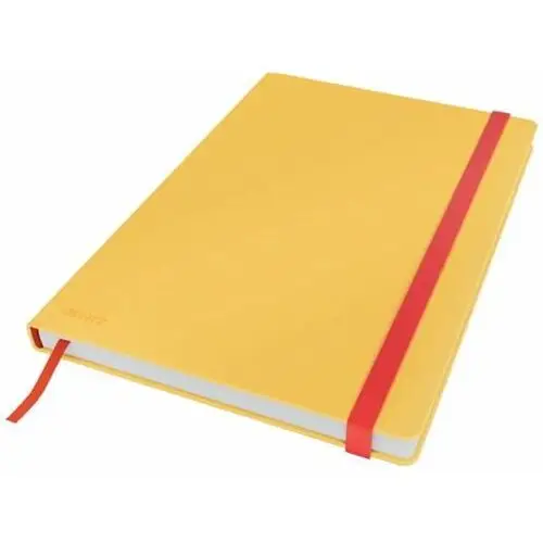 Notatnik Leitz Cosy Soft Touch, w kratkę, z twardą okładką Ciepły żółty