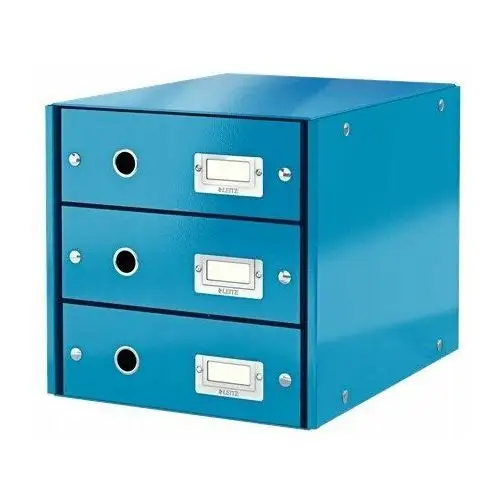Pojemnik 3 szuflady biurowy Leitz niebieski