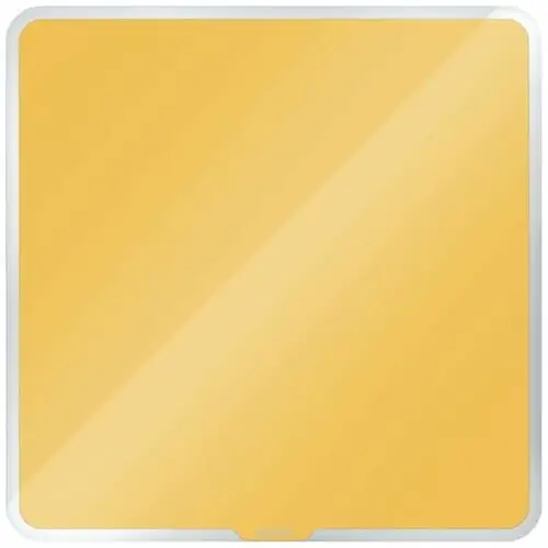 Leitz Tablica szklana magnetyczna cosy 450x450mm ciepły żółty