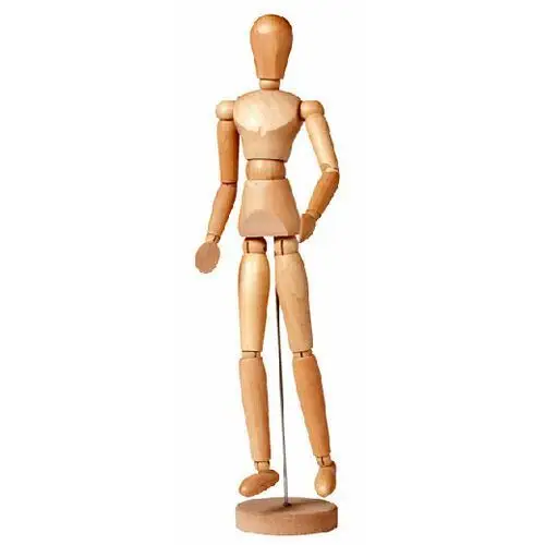 Leniar Manekin - model męski do szkicu, 40 cm
