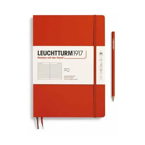 Leuchtturm1917 Notatnik composition b5, linie, fox red